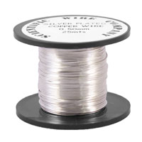 10 Metres 0.2mm Soft Fine Silver Wire 99.99%