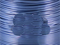 175 Metres 0.2mm 3101 Supa Blue Coloured Copper Wire