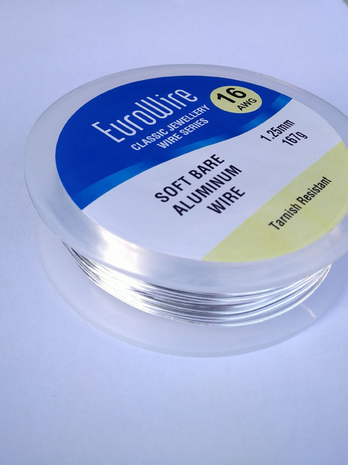 167g 0.56mm Aluminium Craft Wire (approx. 251 Metres)
