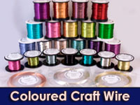 Coloured Craft Wire - Copper