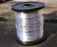 500g 0.71mm Soft BARE Silver Plated Copper Wire