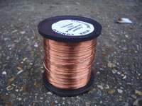 250g 0.063mm Solderable Grade 1 Self Bond Enamelled Copper Wire