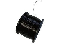 125g 0.2mm Black Coloured Copper Wire