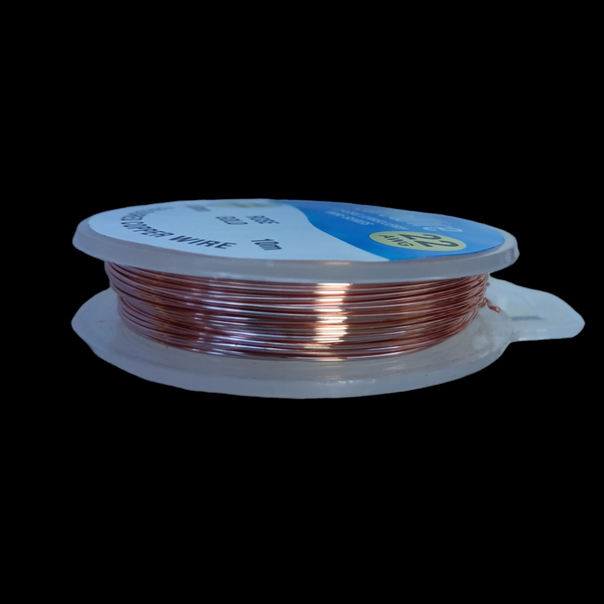 20 Metres 0.4mm ROSE GOLD Coloured Copper Craft Wire on Reel