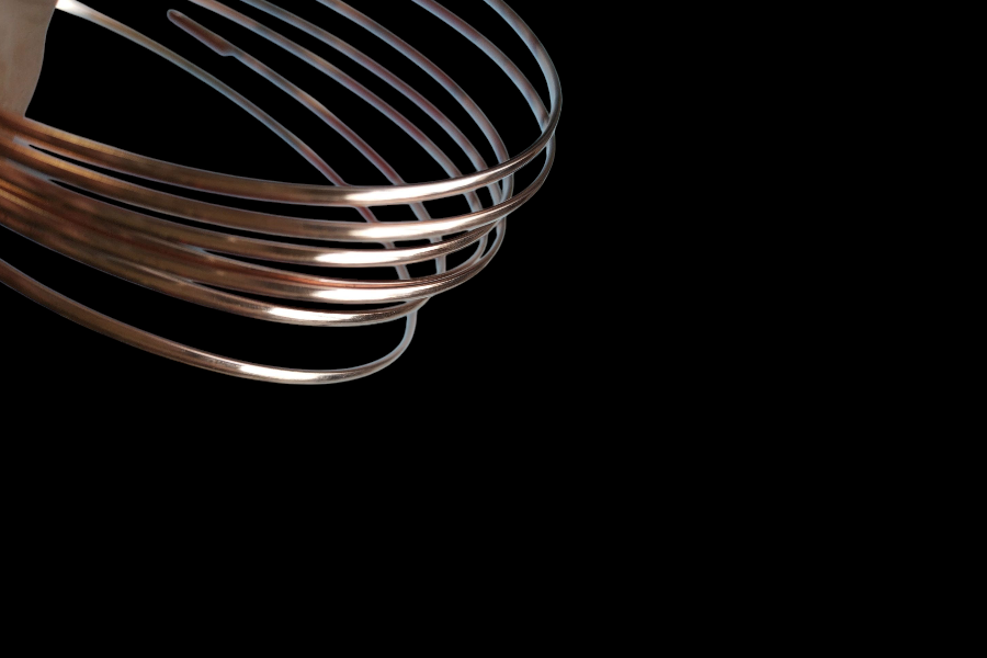 3meters 1.6mm x 0.8mm half round bare copper wire