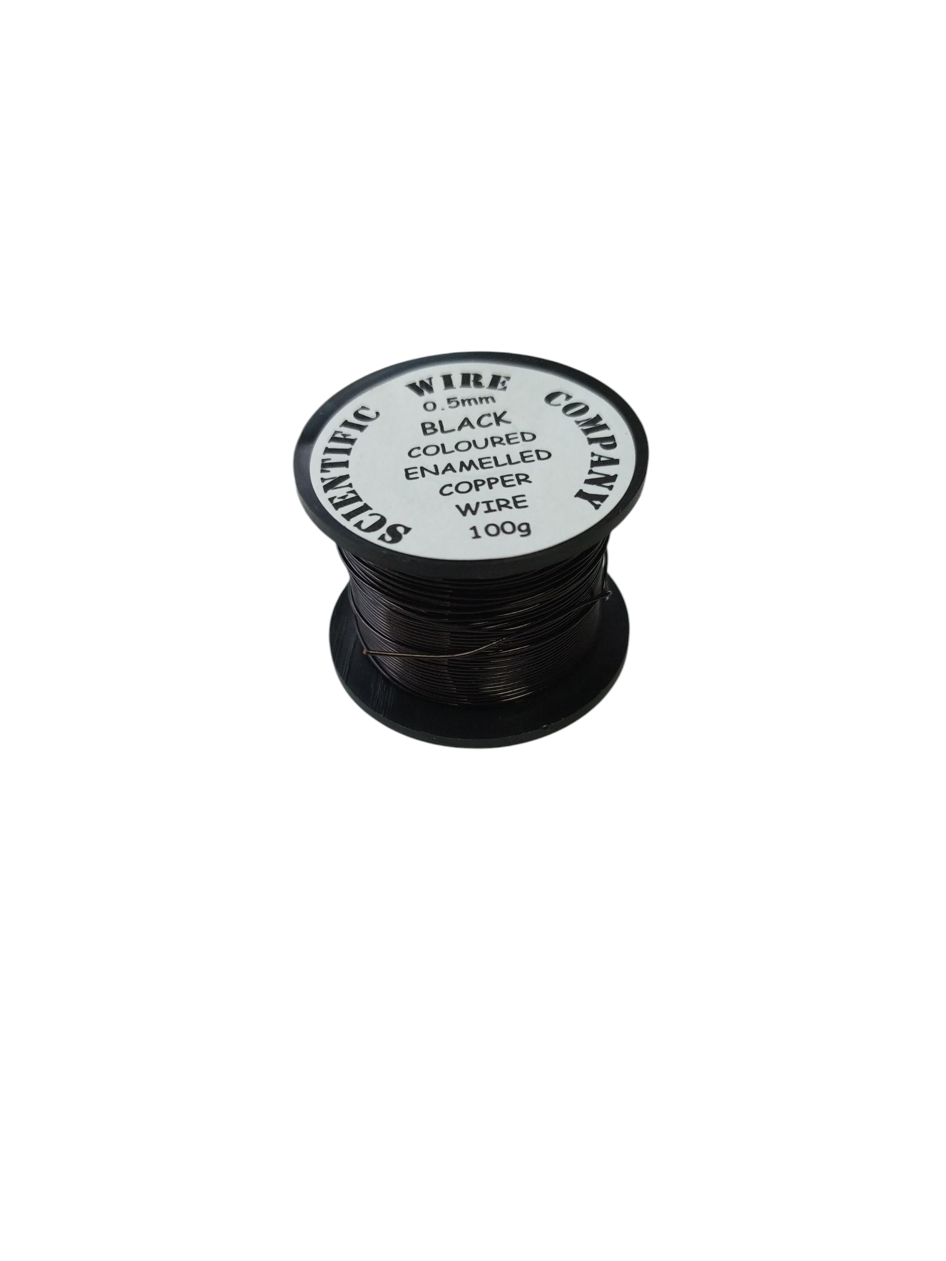 100g 0.5mm BLACK Coloured Enamelled Copper Wire