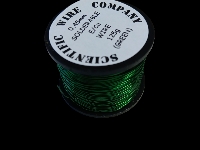 125g 0.45mm GREEN Coloured Copper Wire (90 meters)