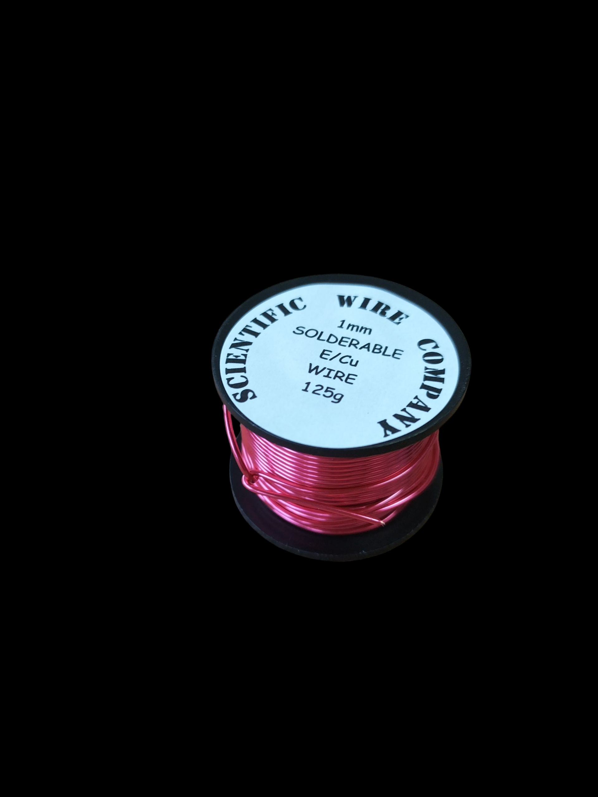 125g 1mm PINK Coloured Copper Wire