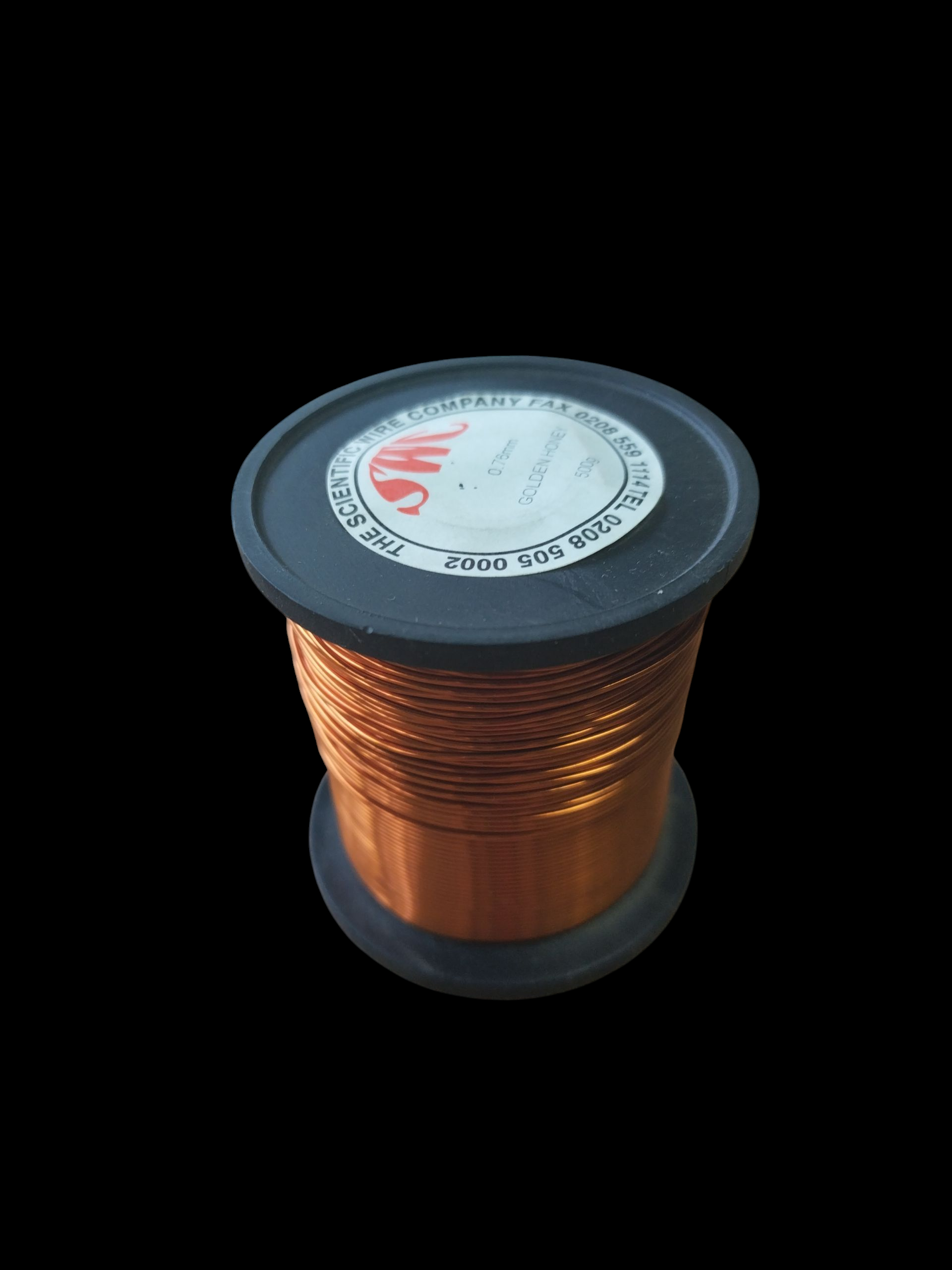 500g 0.76mm GOLDEN HONEY COLOURED Enamelled Copper Wire