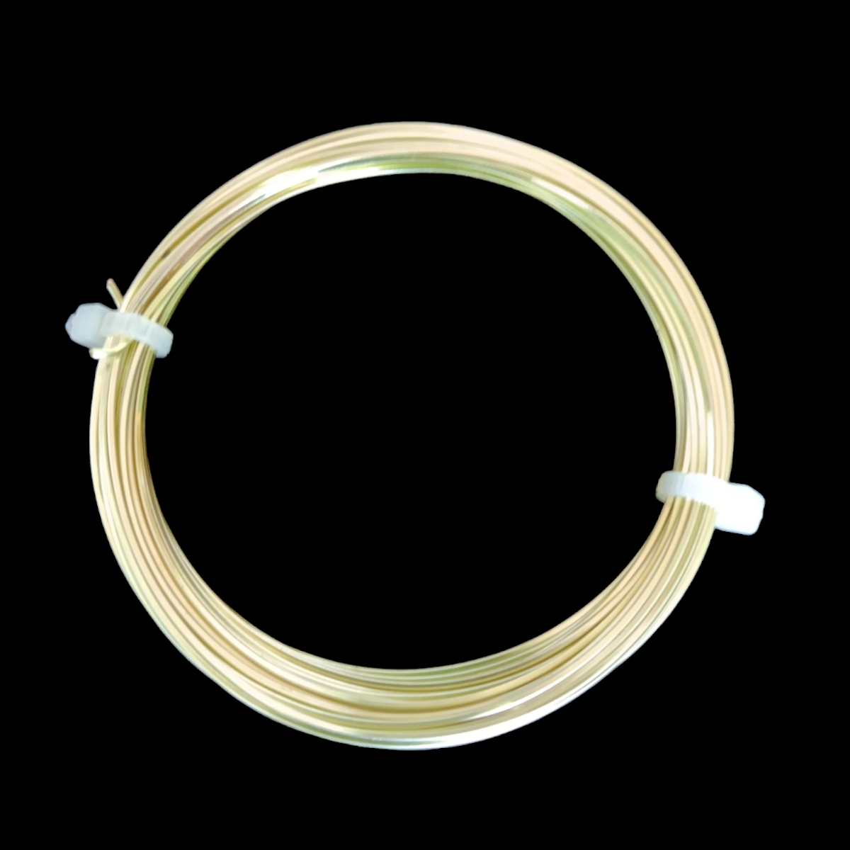 6 Metres 0.8mm Square CHAMPAGNE Coloured Copper Wire