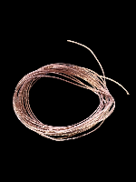 1 Metre Bare Copper Braid 1.4mm Diameter 16x4x0.08mm