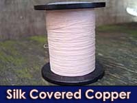 SILK COVERED COPPER WIRE