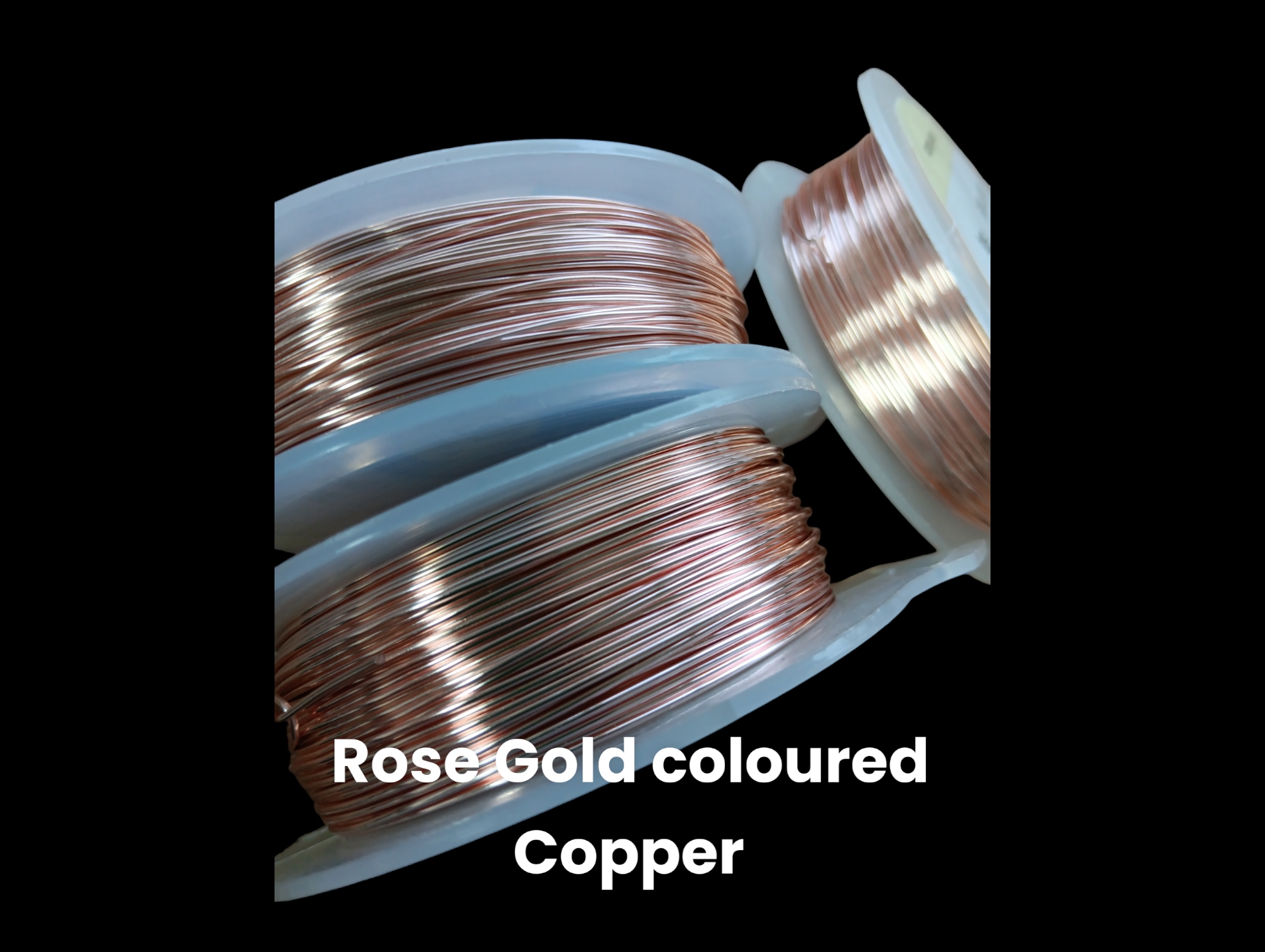 ROSE GOLD COLOURED COPPER WIRE