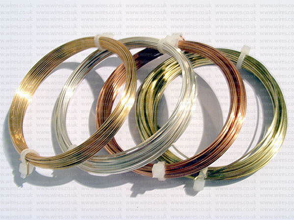 30 Metres 0.8mm Square Wire PACK 5 Coils