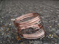 10 Metres 0.8mm Square Bare Copper Wire